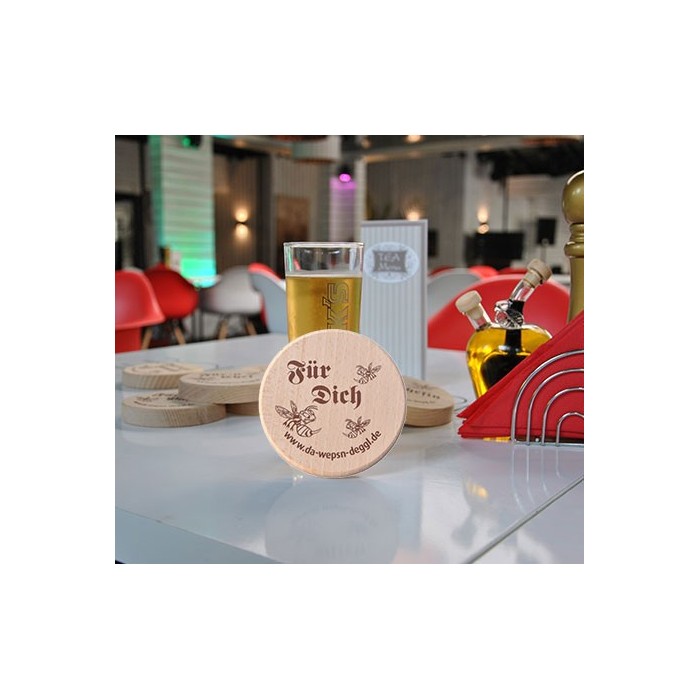 Da Wepsn-Deggl bedruckt mit “Für Dich”